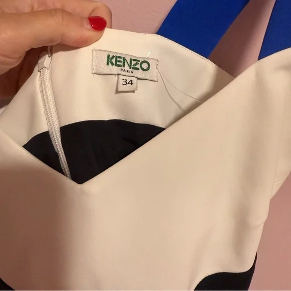 Kenzo Color Block Mini Dress - Picture 3 of 4